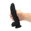 Kiotos COX - Dildo med rustning design - Sort 