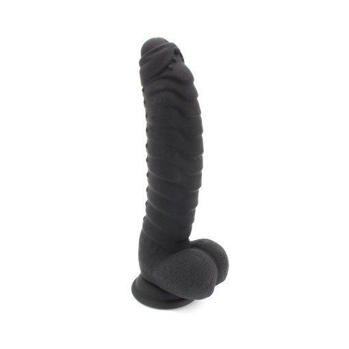 Kiotos COX - Dildo med rustning design - Sort 