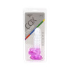 Kiotos Cox Color 01 - Dildo transparent og lilla 