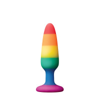 Dream toys - COLOURFUL LOVE - Buttplug regnbue - Small