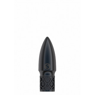 Royal Gems - Glitter - Oppladbar Bulletvibrator - Sort