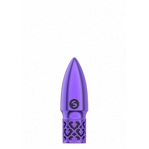 Royal Gems - Glitter - Oppladbar Bulletvibrator - Lilla