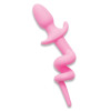 Whipsmart - Play Tails - Rosa silikon Grisehale 