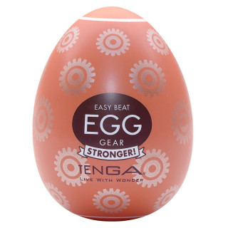 Tenga - Onaniegg - Stronger - Gear - Hvit 
