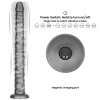 LOVETOY - Vibrerende dybdetrener 40,5 - Sølv LOVETOY - Vibrerende dybdetrener 40,5 - Sølv