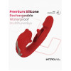Intoyou - Mouty - Biting & Flipping - Rabbitvibrator med app - Rød Intoyou - Mouty - Biting & Flipping - Rabbitvibrator med app - Rød