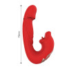 Intoyou - Mouty - Biting & Flipping - Rabbitvibrator med app - Rød Intoyou - Mouty - Biting & Flipping - Rabbitvibrator med app - Rød