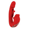 Intoyou - Mouty - Biting & Flipping - Rabbitvibrator med app - Rød Intoyou - Mouty - Biting & Flipping - Rabbitvibrator med app - Rød