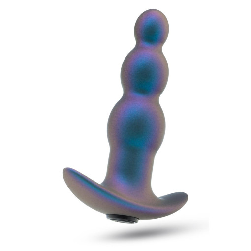 Anal Adventures - Anal kuler med vibrasjon - Expedition Plug - Blå/lilla Anal Adventures - Anal kuler med vibrasjon - Expedition Plug - Blå/lilla