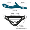 You2Toys - Your Strap-on Collection - Vibrerende - Blå 