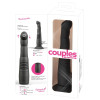 Couples Choice - G og P-spot thrusting vibrator - sort 