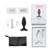 Lovense - Hush 2 - Buttplugg med vibrasjon og app - 1,5" - Small