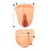 NOEN - Realistisk Silikon Vagina - Tuck And Play Insert
