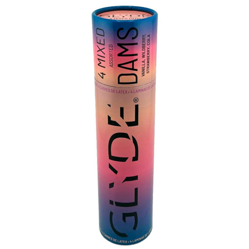 Glyde Dams mix pakke - Slikkelapper - 4 stk 