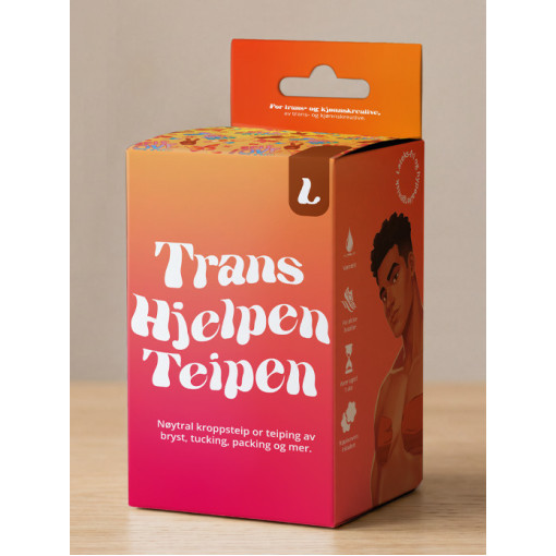 Transhjelpen Teipen – Large – 5″ – Brun Transhjelpen Teipen – Large – 5″ – Brun