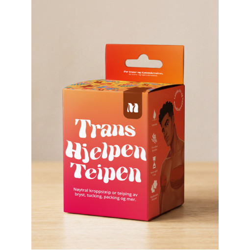 Transhjelpen Teipen – Medium – 4″ – Brun