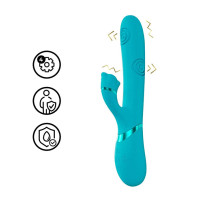 Dolce Vive - Fiore - Tappende rabbitvibrator - Blå 