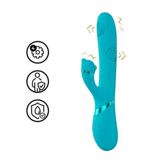 Dolce Vive - Fiore - Tappende rabbitvibrator - Blå 