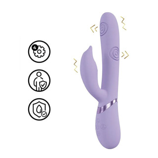 Dolce Vive - Pallina - Tappende rabbitvibrator - Lilla