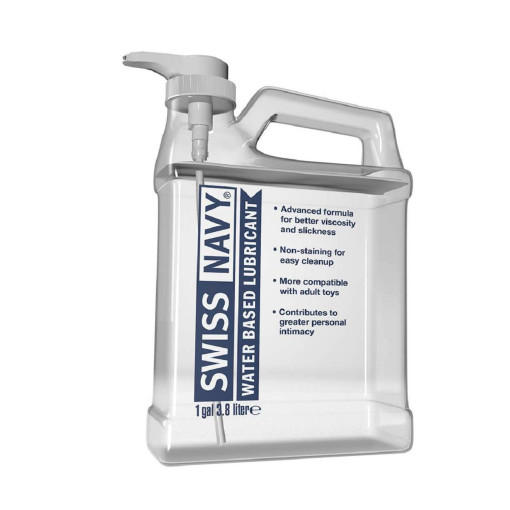 Swiss Navy - Vannbasert Glidemiddel 3,8 Liter Swiss Navy - Vannbasert Glidemiddel 3,8 Liter